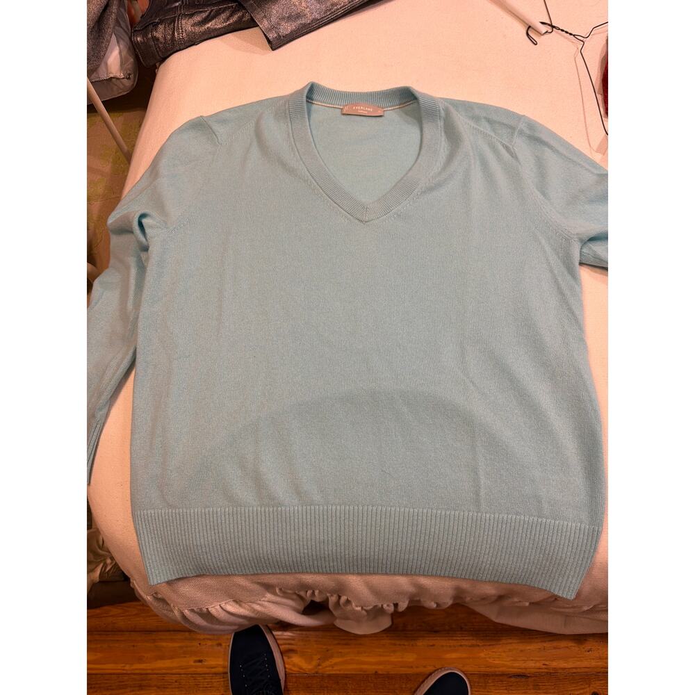 Everlane Cashmere V Neck Sweater XL